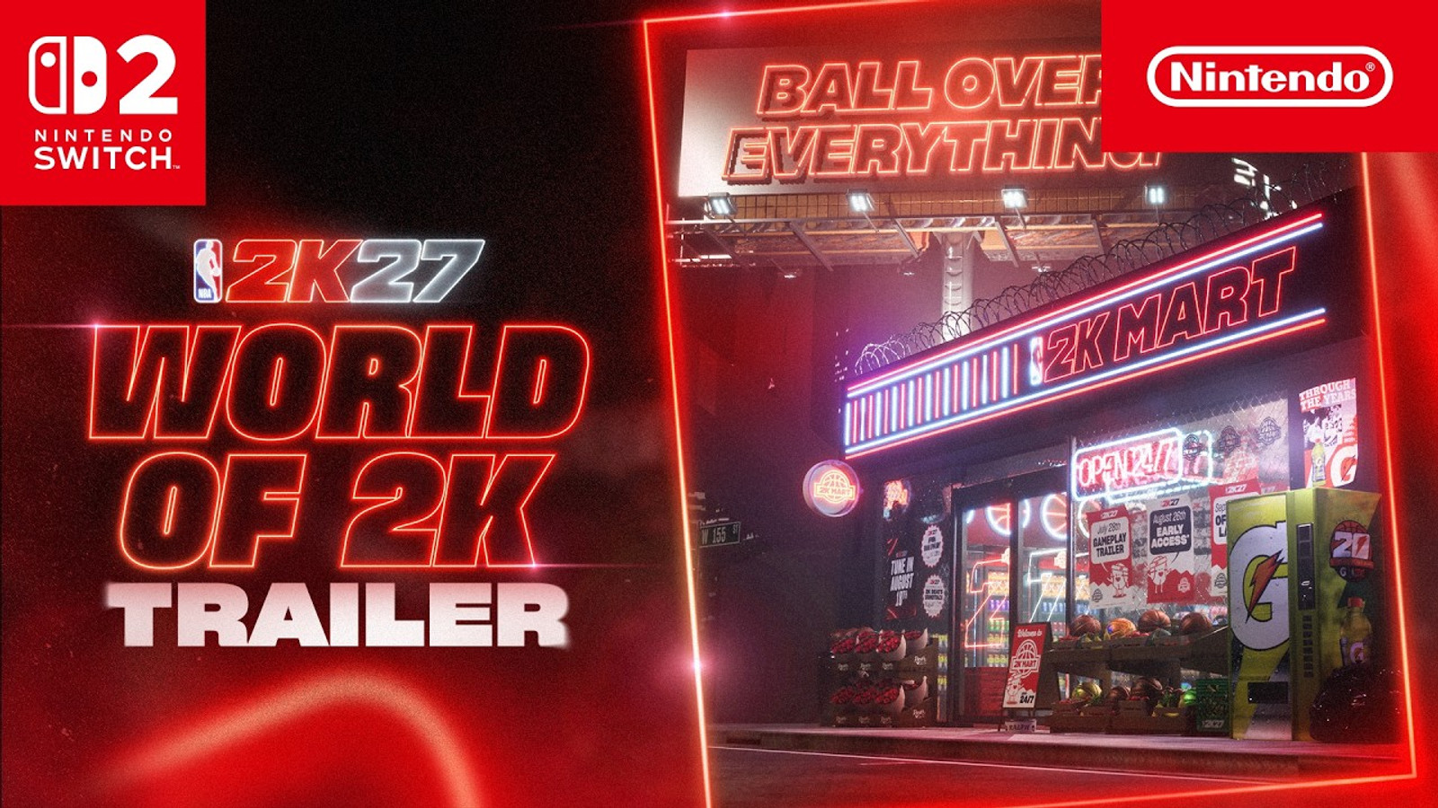 NBA 2K27 visas i en officiell lanseringstrailer