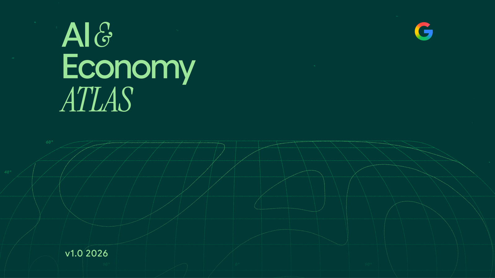 Google AI Economy Atlas visas i en officiell visualisering