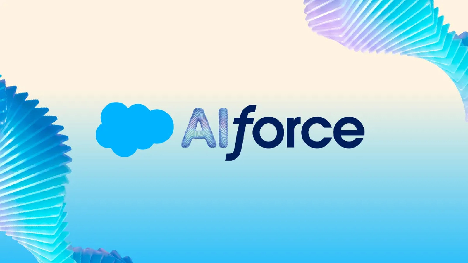 Salesforces AIforce presenteras i en officiell bild från Dreamforce