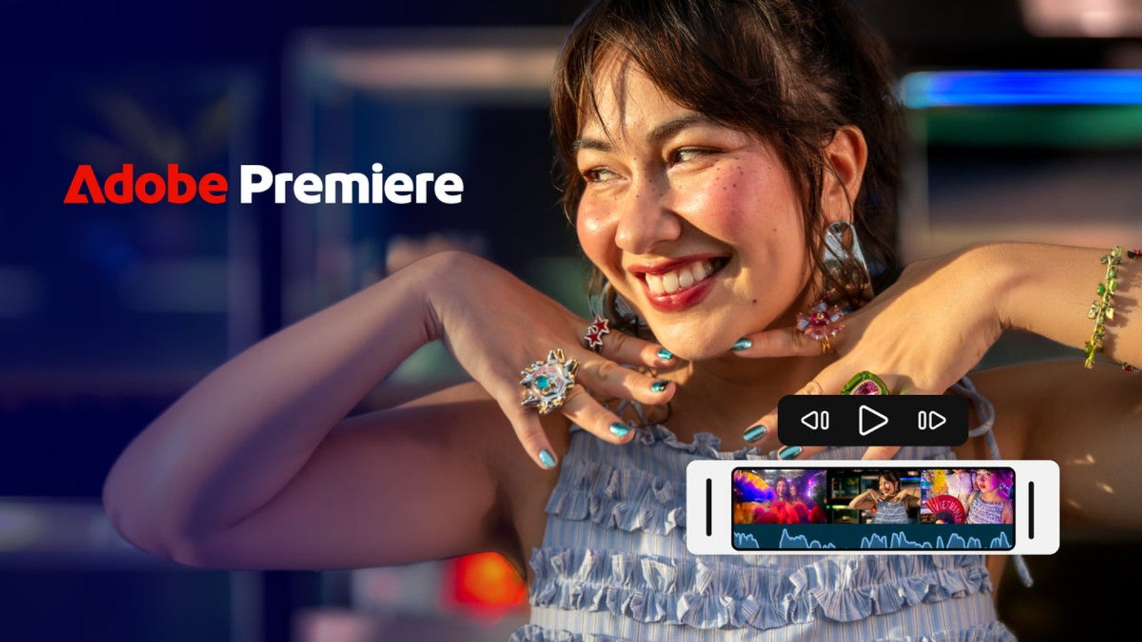 Adobe Premiere för Android visas i en officiell bild