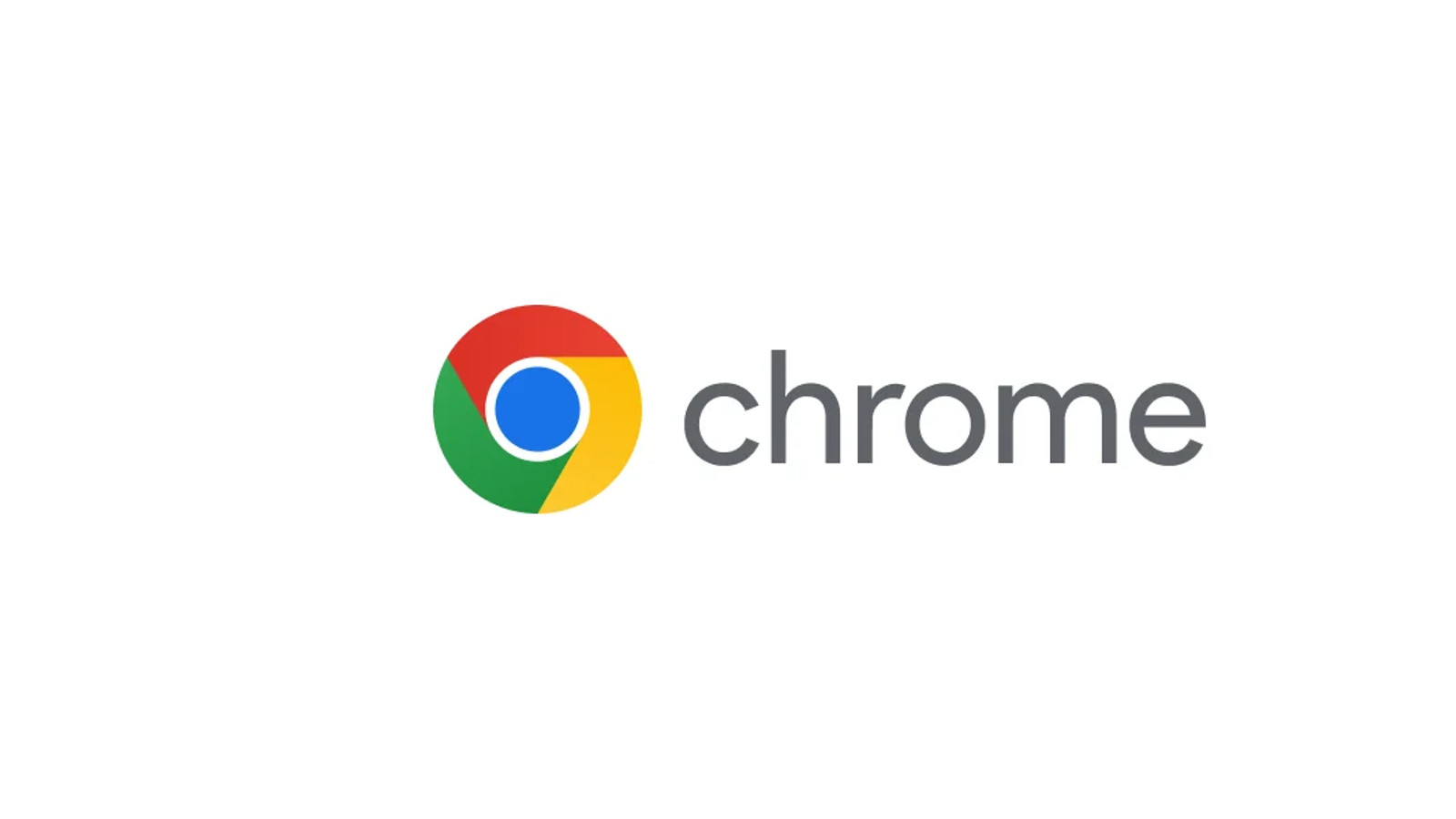 Googles Chrome-symbol i rött, grönt, gult och blått.
