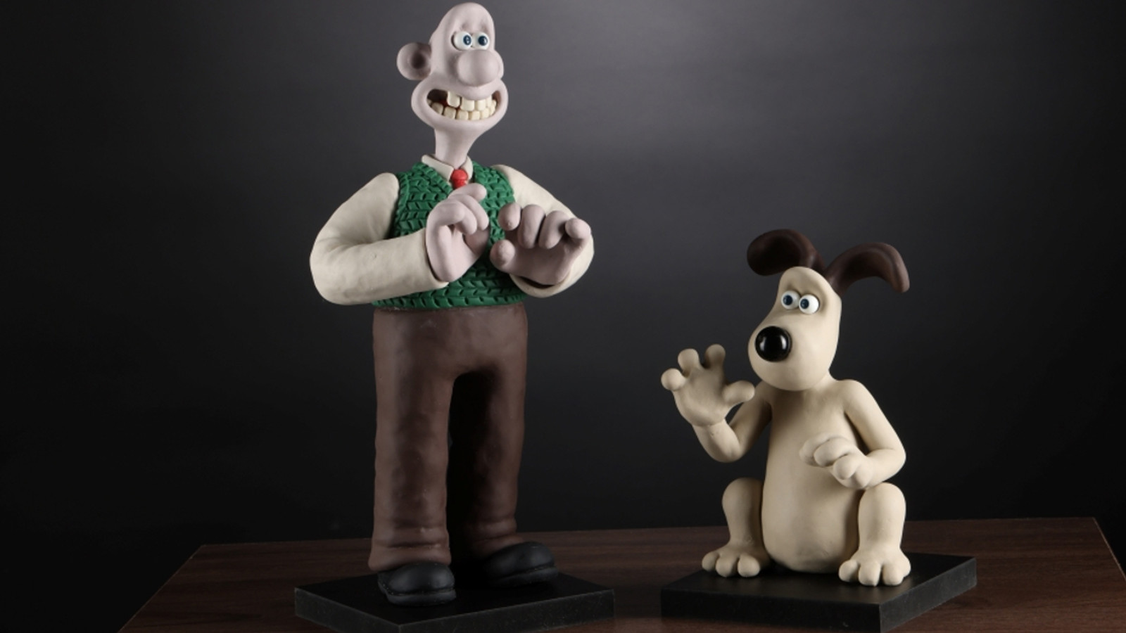 Originaldockor från Aardmans Wallace & Gromit-värld