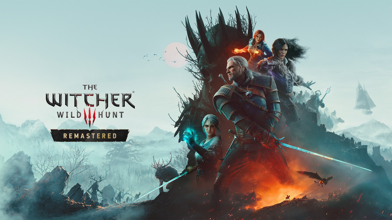Geralt syns i en officiell bild från The Witcher 3 Wild Hunt Remastered